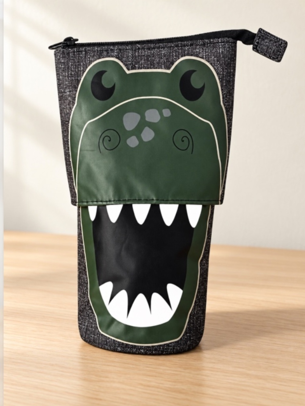 Dinosaur Dino Chomp THIRTY ONE HIDE & SEEK Pencil Snack Pouch Bag